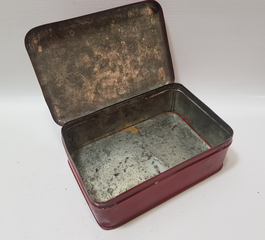 OSMANLI DEVLET ARMALI VE MEHMET REŞAT HAN GÖRSELLİ BÜYÜK BOY KAPAKLI KUTU