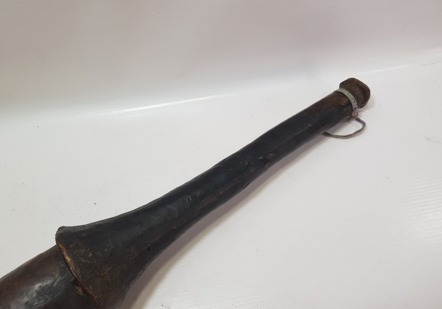 OSMANLI DÖNEMİ DEV BOY ÇOK NADİR AHŞAP TÖREN GÜRZÜ