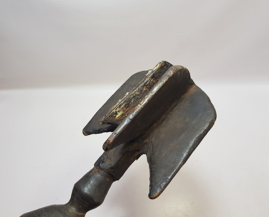 OSMANLI DÖNEMİ DEV BOY ÇOK NADİR AHŞAP TÖREN GÜRZÜ