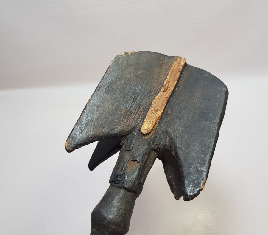 OSMANLI DÖNEMİ DEV BOY ÇOK NADİR AHŞAP TÖREN GÜRZÜ