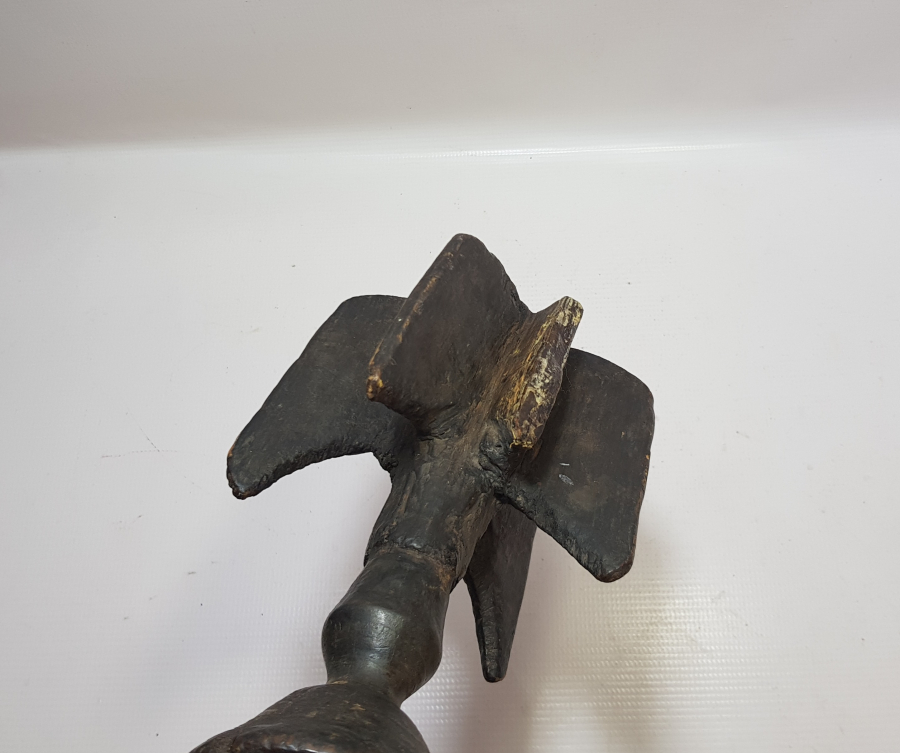 OSMANLI DÖNEMİ DEV BOY ÇOK NADİR AHŞAP TÖREN GÜRZÜ