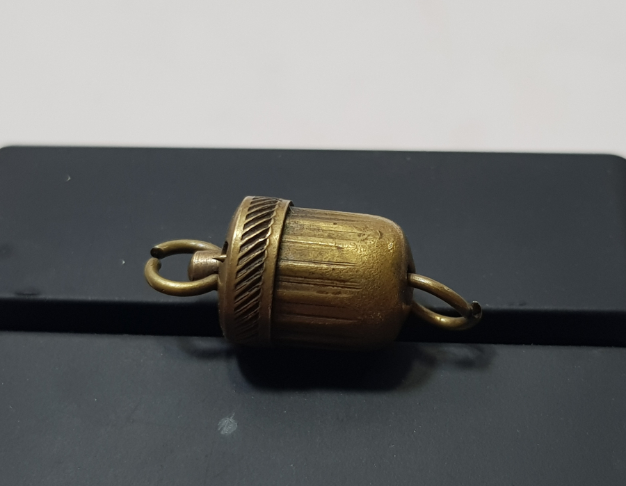 BEKTAŞİ SİKKESİ FORMUNDA YAPILMIŞ OSMANLI DÖNEMİ ÇOK NADİR İĞNELİ KOLYE