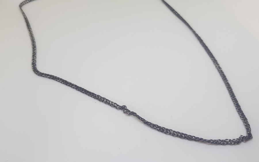 OSMANLI DÖNEMİ GİRİT İŞİ GÜMÜŞ İPEK ZİNCİR