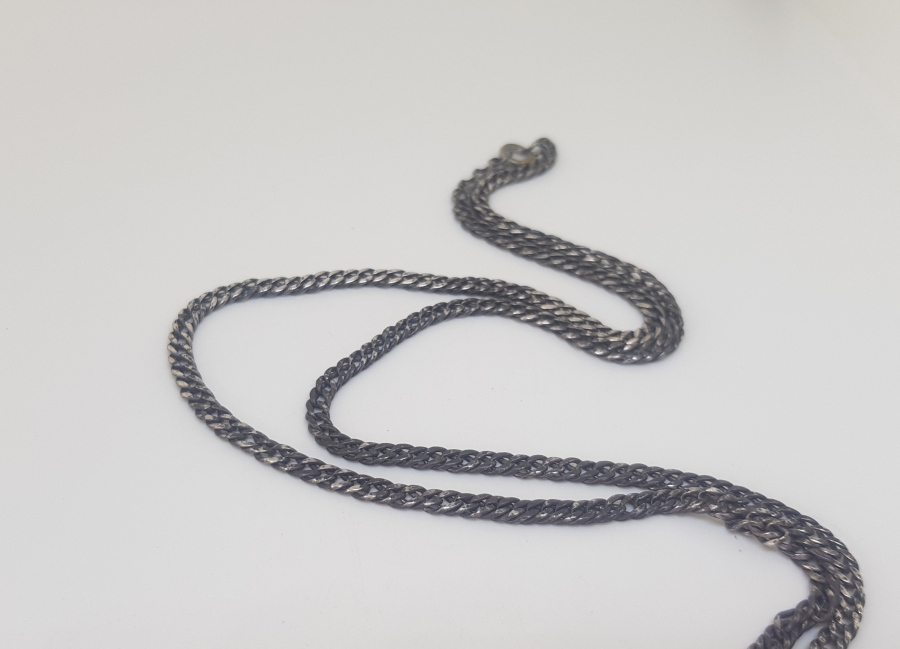 OSMANLI DÖNEMİ GİRİT İŞİ GÜMÜŞ İPEK ZİNCİR