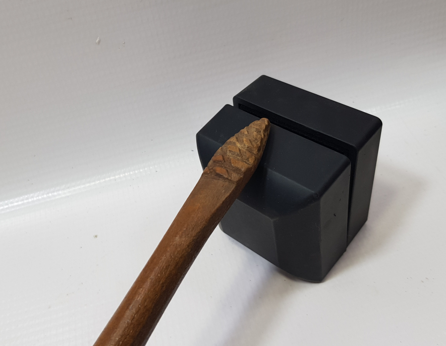 OSMANLI DÖNEMİ GÜMÜŞ ÇAKMA İŞÇİLİKLİ AFYON YAPIMI TEKKE İŞİ SIRT KAŞIYICI