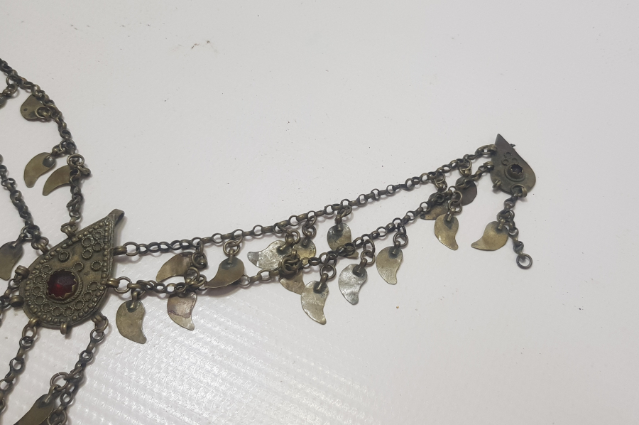 OSMANLI DÖNEMİ GÜMÜŞ GELİN ALINLIĞI