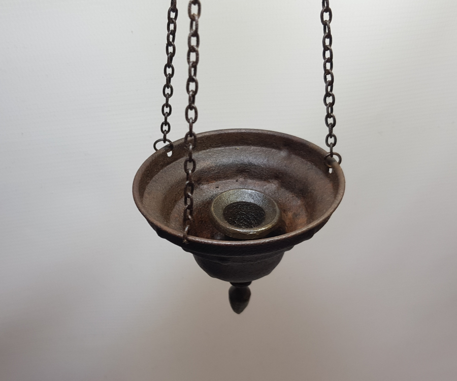 OSMANLI DÖNEMİ KABARALI MODEL TEKKE İŞİ KANDİL