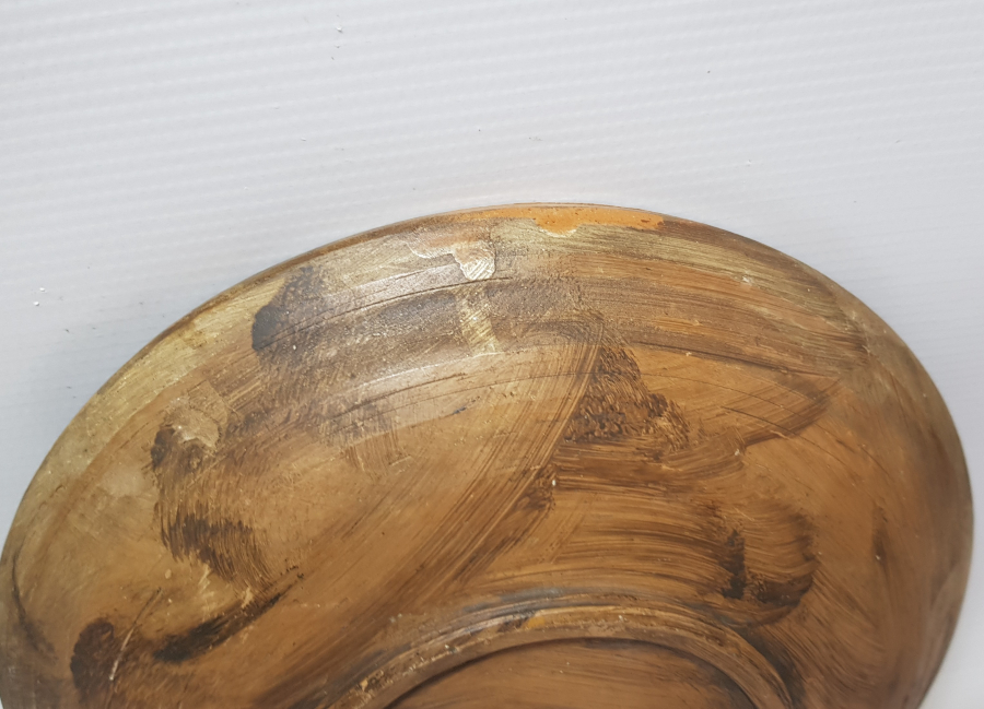 OSMANLI DÖNEMİ NADİR RENKTE KINIK TABAK