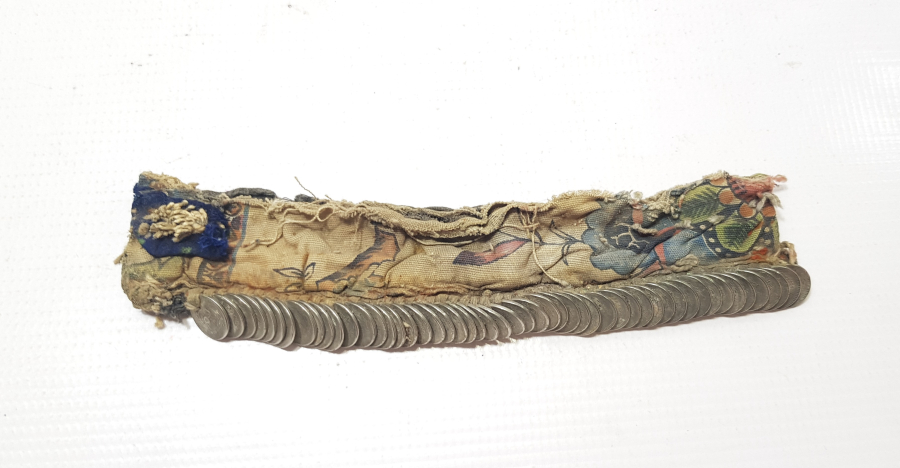 OSMANLI PARALI GELİN ALINLIĞI