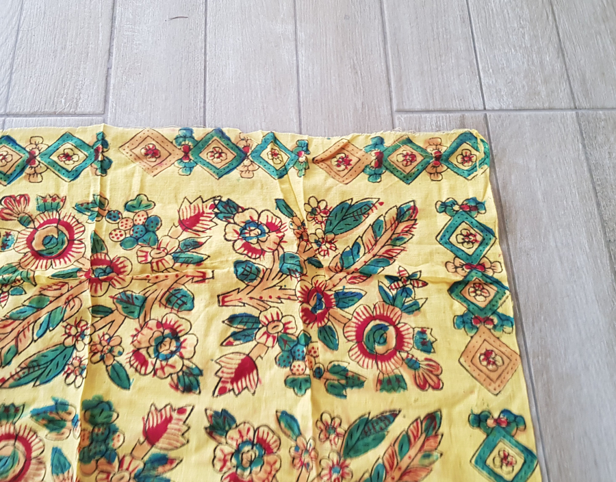 OSMANLI DÖNEMİ ÇOK NADİR MANİSA KIRKAĞAÇ BASKISI BEZ