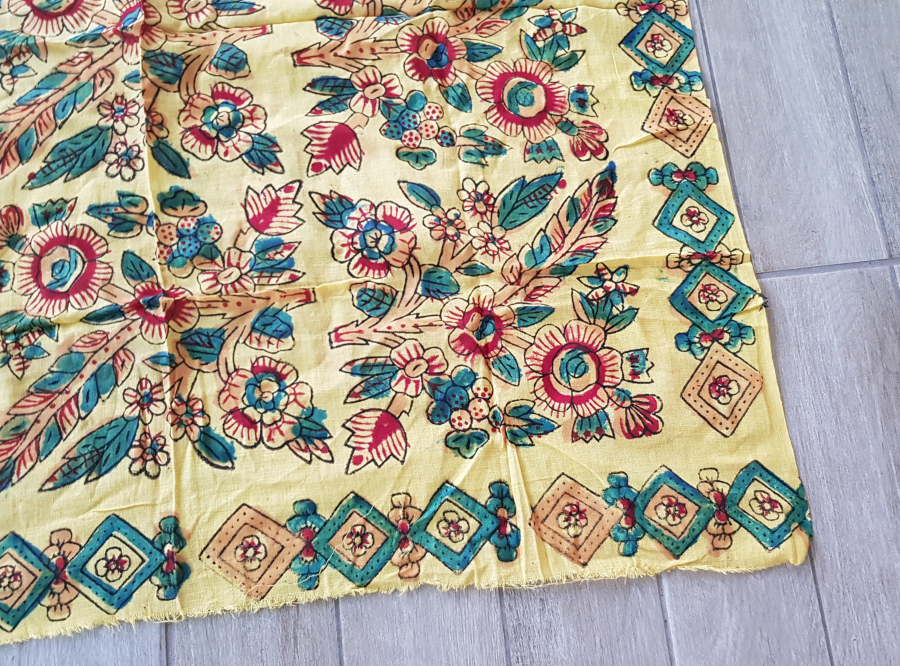 OSMANLI DÖNEMİ ÇOK NADİR MANİSA KIRKAĞAÇ BASKISI BEZ