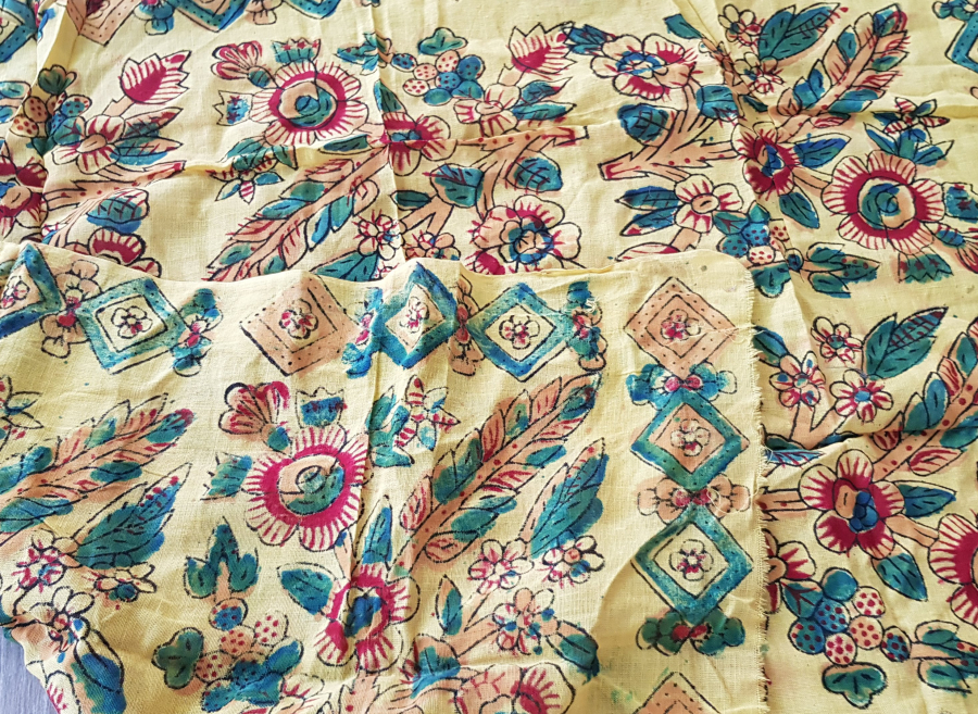 OSMANLI DÖNEMİ ÇOK NADİR MANİSA KIRKAĞAÇ BASKISI BEZ