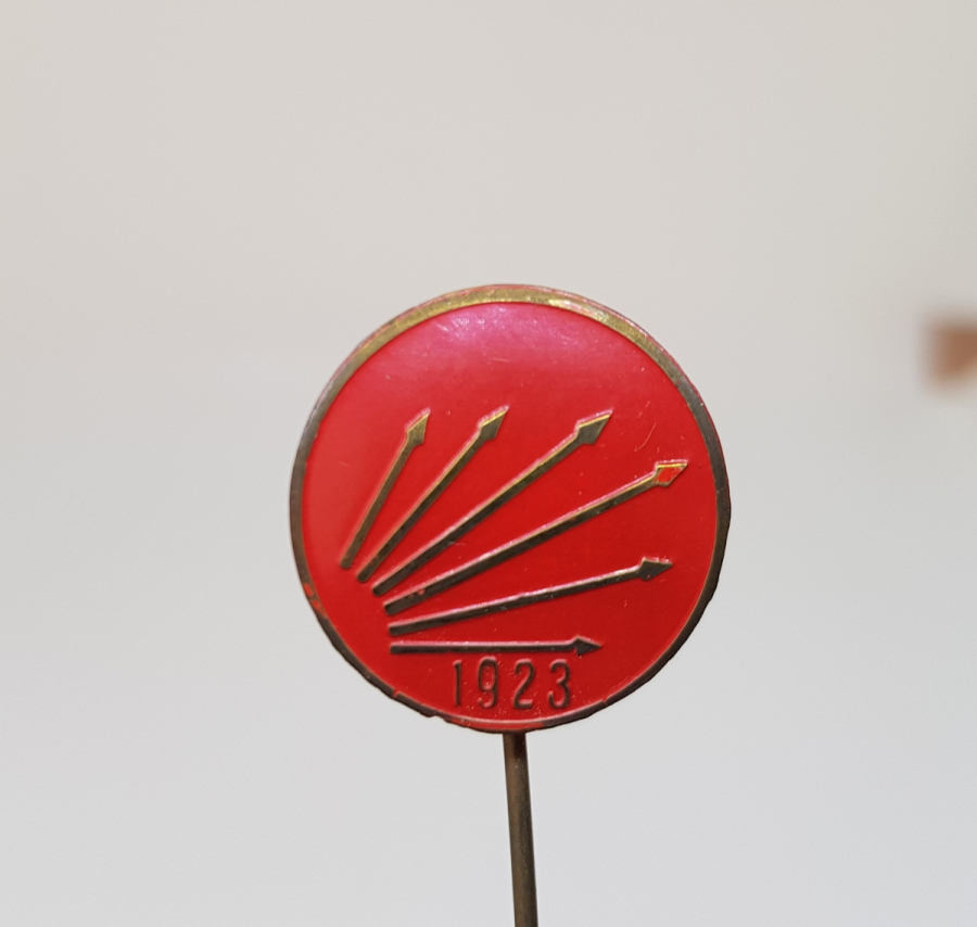 ORİJİNAL KABINDA ANTİKA CHP ROZETİ