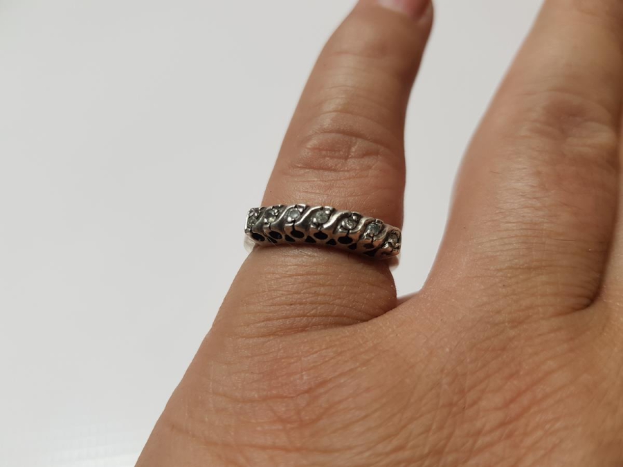 ANTİKA YEDİ TAŞ PIRLANTA YÜZÜK