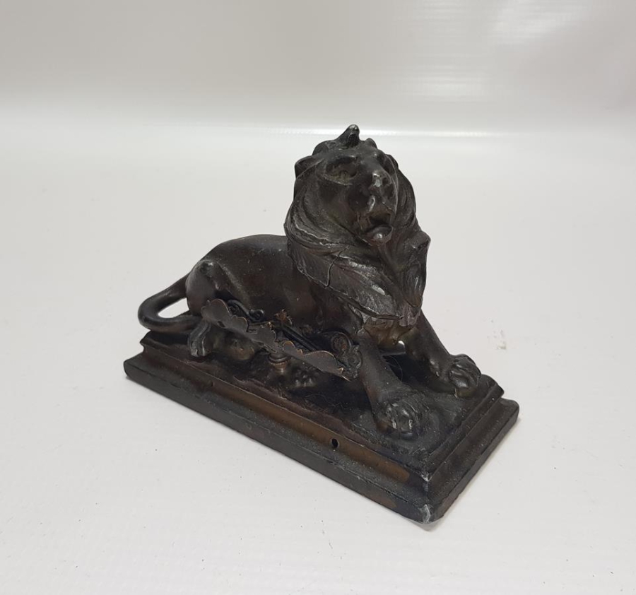 OSMANLI DÖNEMİ ASLAN FORMLU NADİR HOKKA VE DİVİTİ