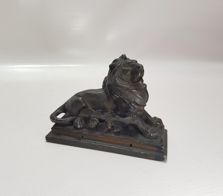 OSMANLI DÖNEMİ ASLAN FORMLU NADİR HOKKA VE DİVİTİ