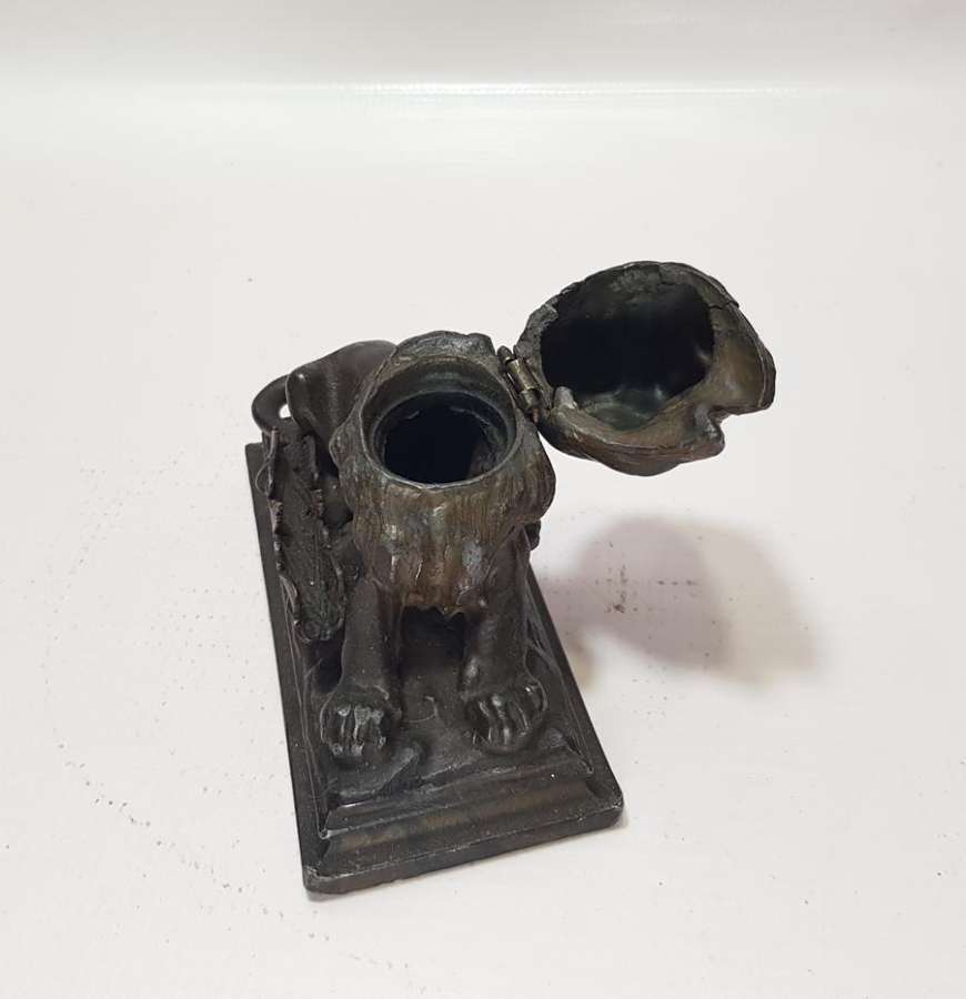 OSMANLI DÖNEMİ ASLAN FORMLU NADİR HOKKA VE DİVİTİ