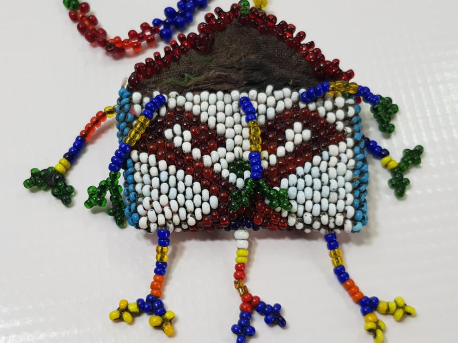 OSMANLI DÖNEMİ BONCUK İŞLEME HAMAYIL