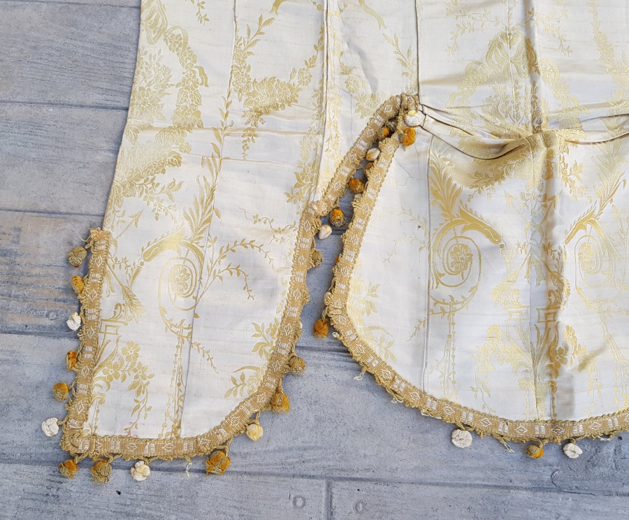 OSMANLI DÖNEMİ HEREKE İŞİ İPEK PERDE