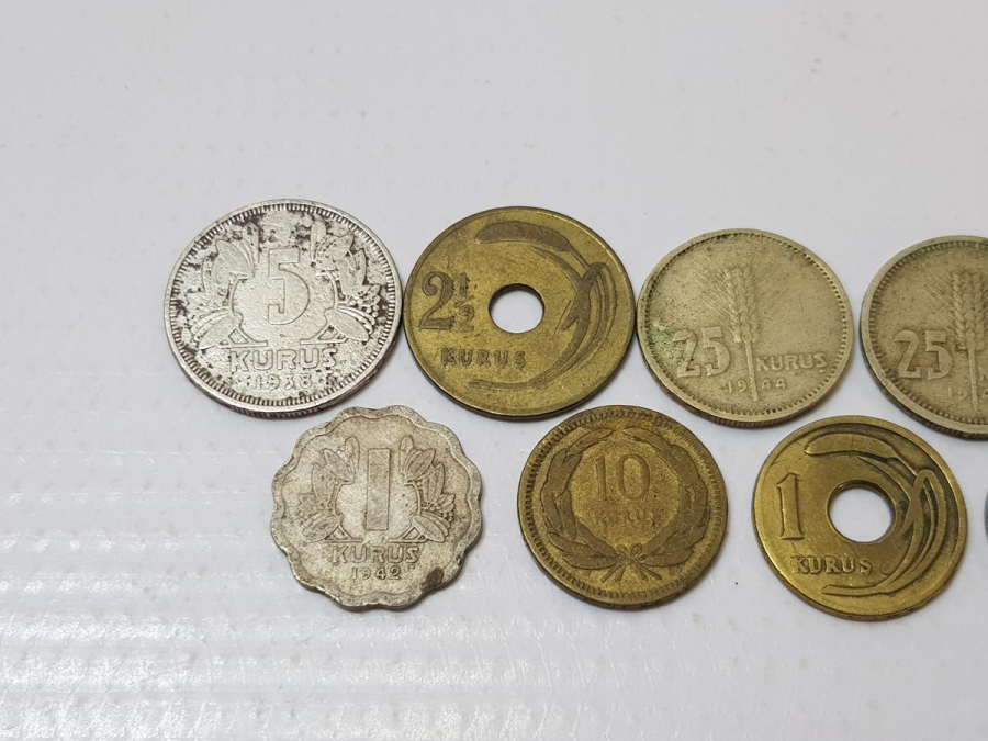 1940'LARDAN TC MADENİ PARA LOTU