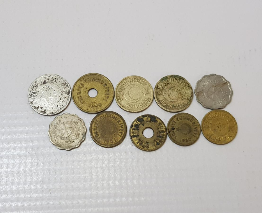 1940'LARDAN TC MADENİ PARA LOTU