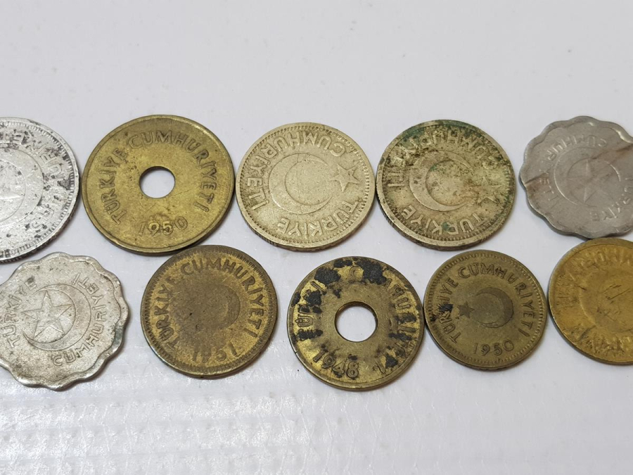 1940'LARDAN TC MADENİ PARA LOTU