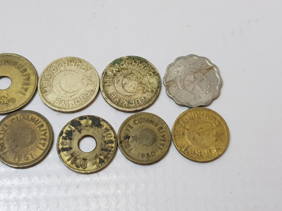 1940'LARDAN TC MADENİ PARA LOTU