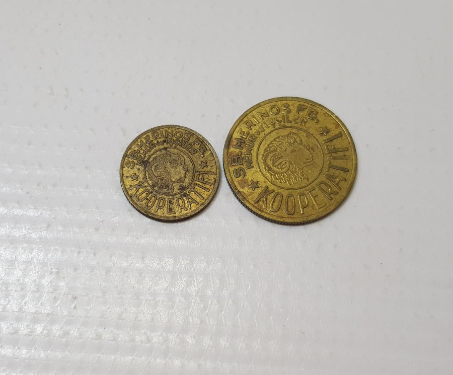 1951 SÜMERBANK MERİNOS FABRİKASI JETON LOTU