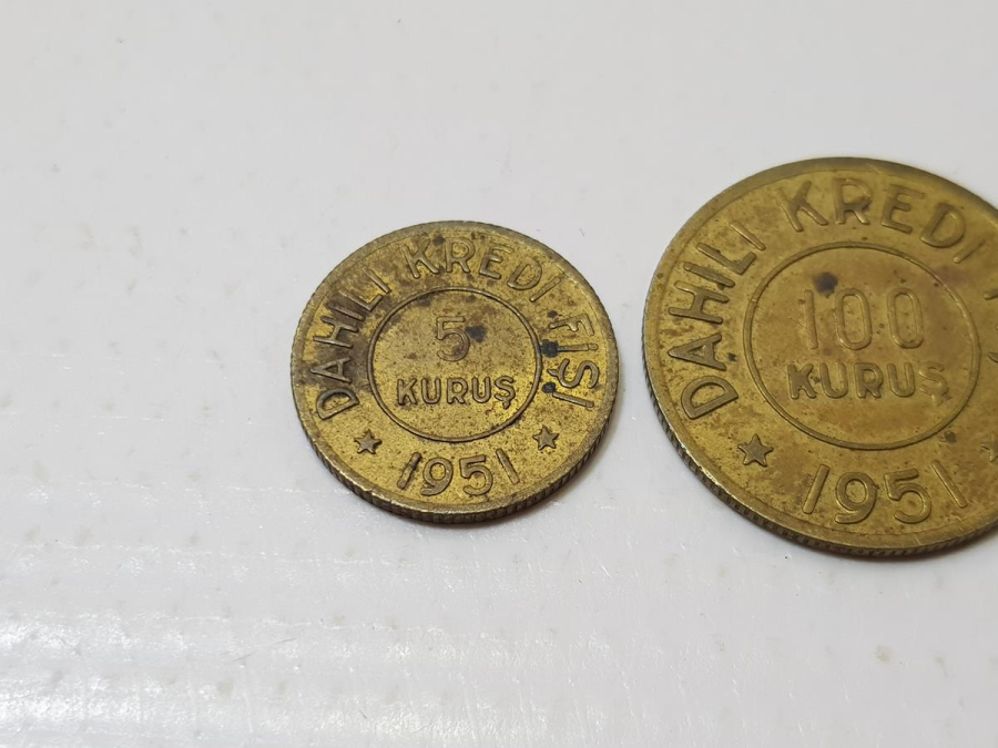 1951 SÜMERBANK MERİNOS FABRİKASI JETON LOTU