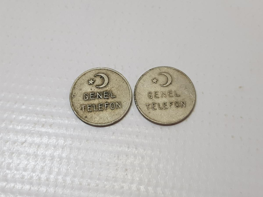 1952-1953 TARİHLİ NADİR TELEFON JETONLARI