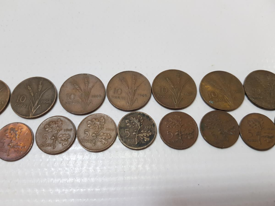 1960-1970'LERDEN 5 KURUŞ VE 10 KURUŞ LOTU