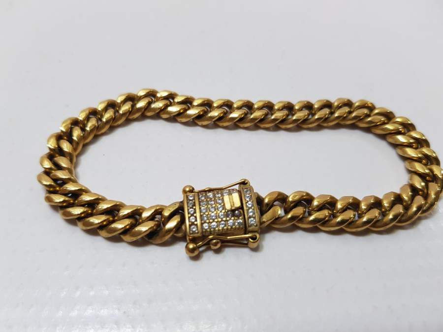 ALTIN KAPLAMA BİJUTERİ BİLEKLİK