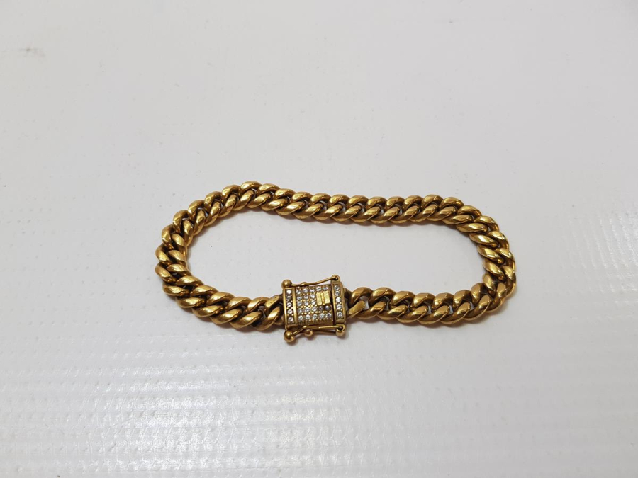 ALTIN KAPLAMA BİJUTERİ BİLEKLİK