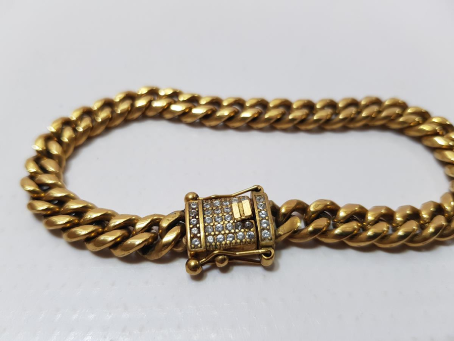 ALTIN KAPLAMA BİJUTERİ BİLEKLİK