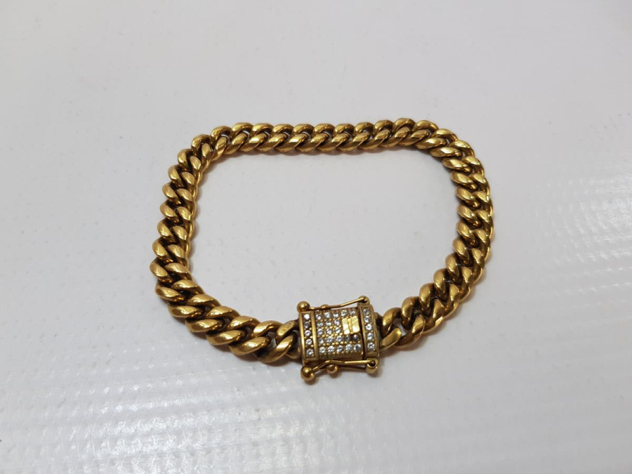 ALTIN KAPLAMA BİJUTERİ BİLEKLİK