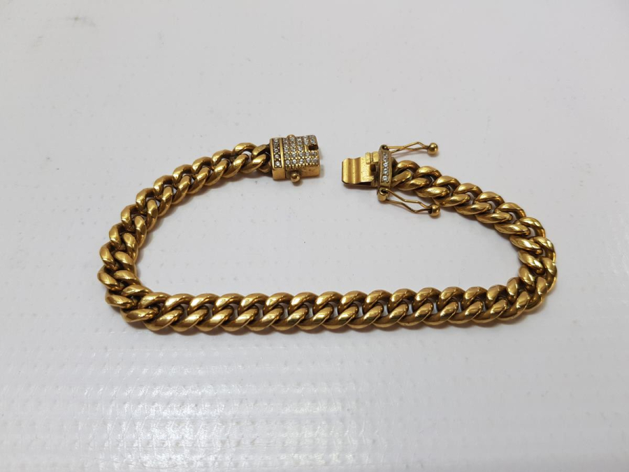 ALTIN KAPLAMA BİJUTERİ BİLEKLİK