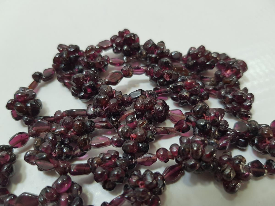 ANTİKA GRANAT LAL TAŞI KOLYE