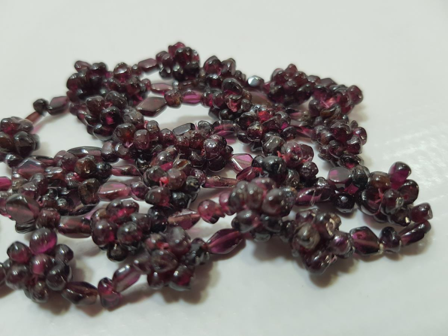 ANTİKA GRANAT LAL TAŞI KOLYE