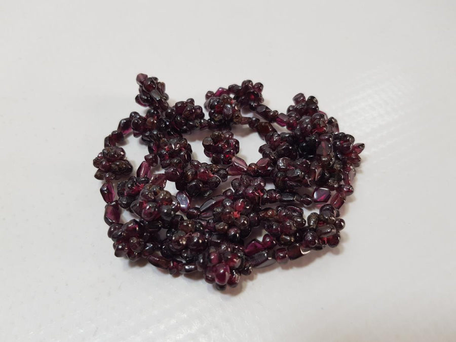 ANTİKA GRANAT LAL TAŞI KOLYE