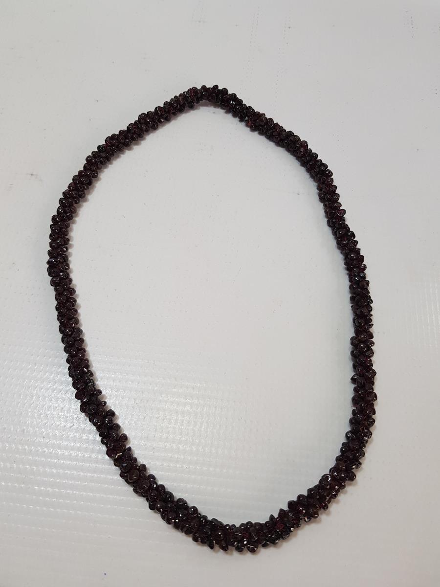 ANTİKA LAL TAŞI GERDANLIK