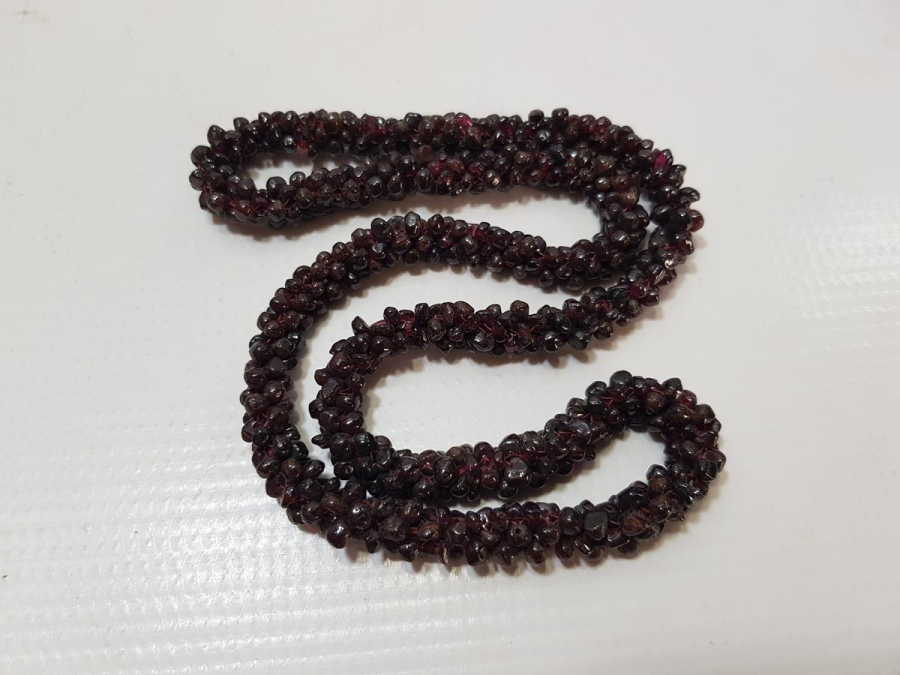 ANTİKA LAL TAŞI GERDANLIK