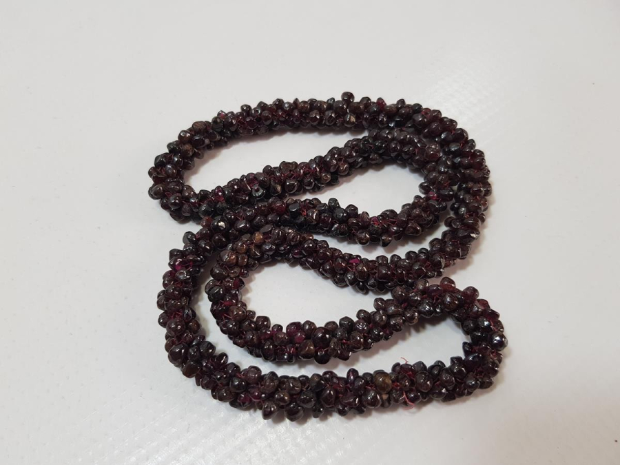 ANTİKA LAL TAŞI GERDANLIK