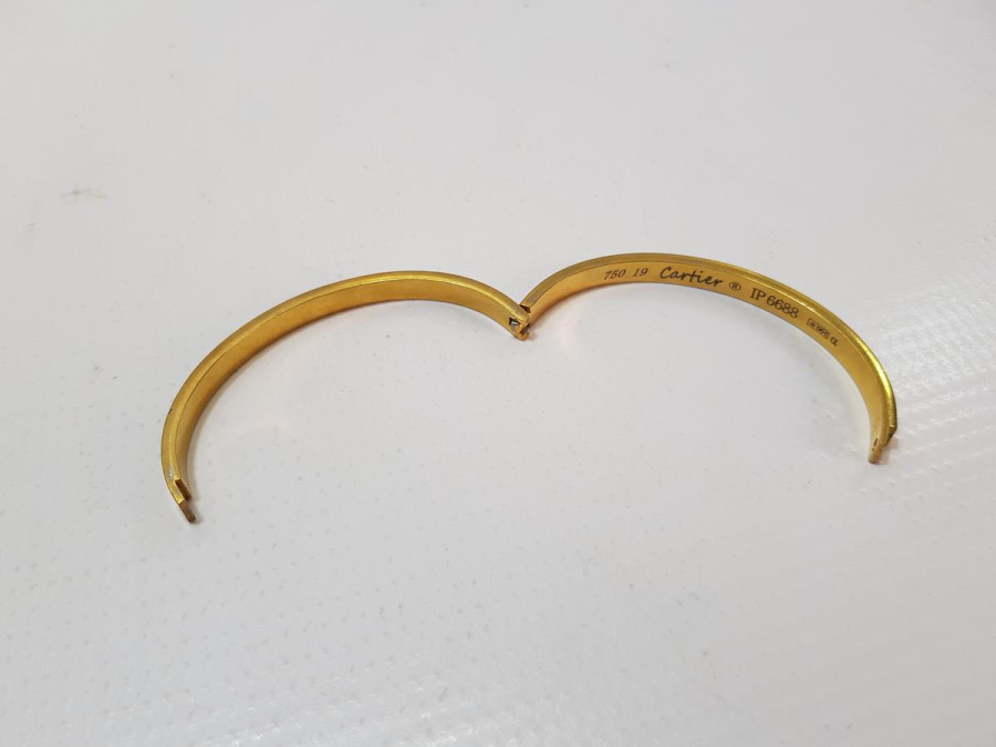 CARTIER ALTIN KAPLAMA BİLEKLİK