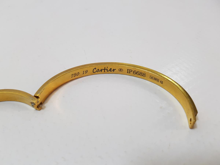 CARTIER ALTIN KAPLAMA BİLEKLİK