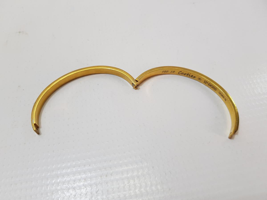 CARTIER ALTIN KAPLAMA BİLEKLİK