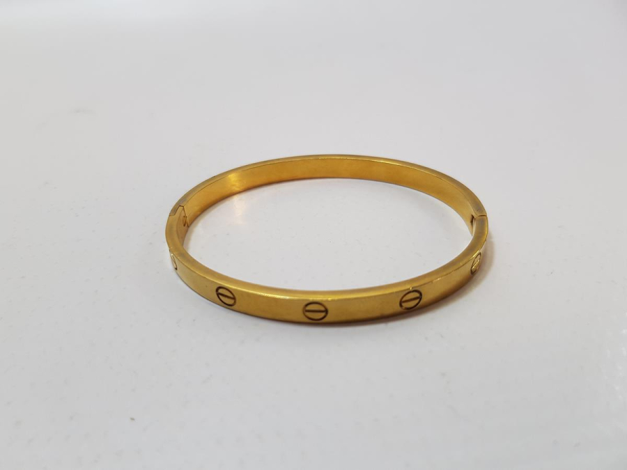 CARTIER ALTIN KAPLAMA BİLEKLİK