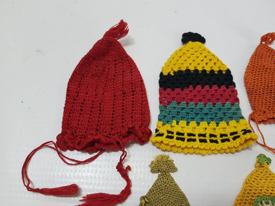 OSMANLI DÖNEMİ EL ÖRME PARA KESESİ LOTU