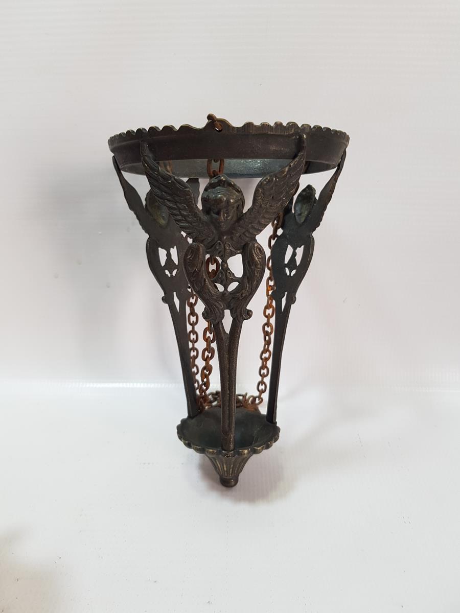 OSMANLI DÖNEMİ RUM İŞİ MELEK FİGÜRLÜ KİLİSE BUHURDANI