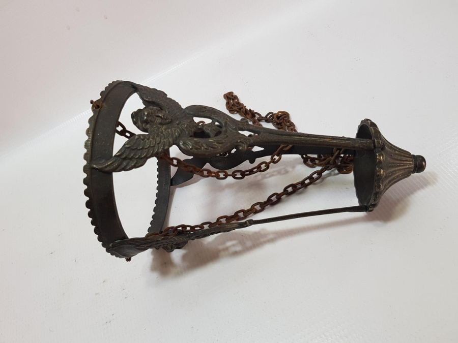 OSMANLI DÖNEMİ RUM İŞİ MELEK FİGÜRLÜ KİLİSE BUHURDANI