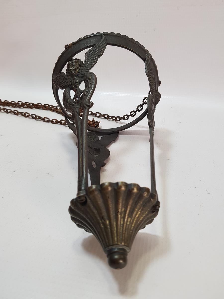 OSMANLI DÖNEMİ RUM İŞİ MELEK FİGÜRLÜ KİLİSE BUHURDANI